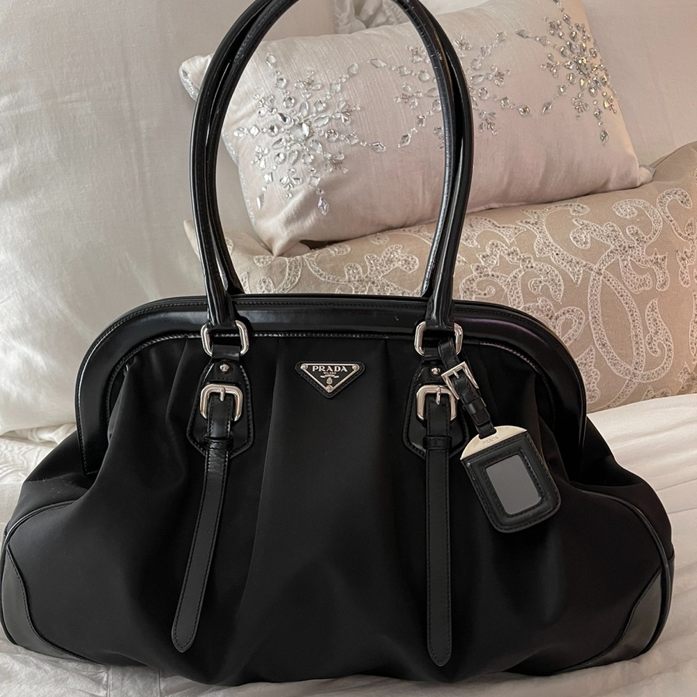 Large Prada Nylon Satchel